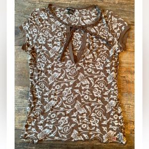 Napapijri shirt, sheer material, size L